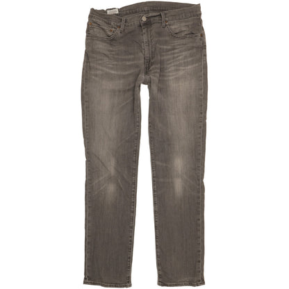 Levi's 511 Men Grey Straight Slim Stretch Jeans W36 L31