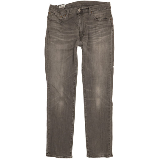 Levi's 511 Men Grey Straight Slim Stretch Jeans W36 L31