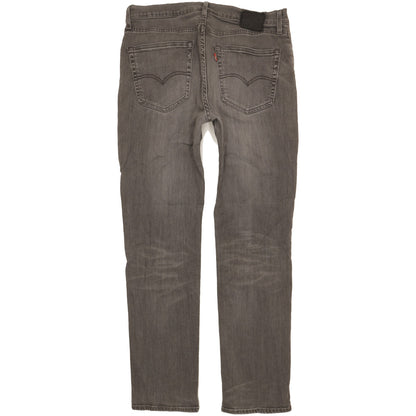 Levi's 511 Men Grey Straight Slim Stretch Jeans W36 L31