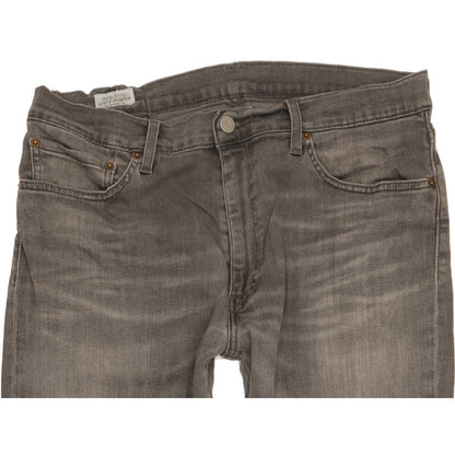 Levi's 511 Men Grey Straight Slim Stretch Jeans W36 L31