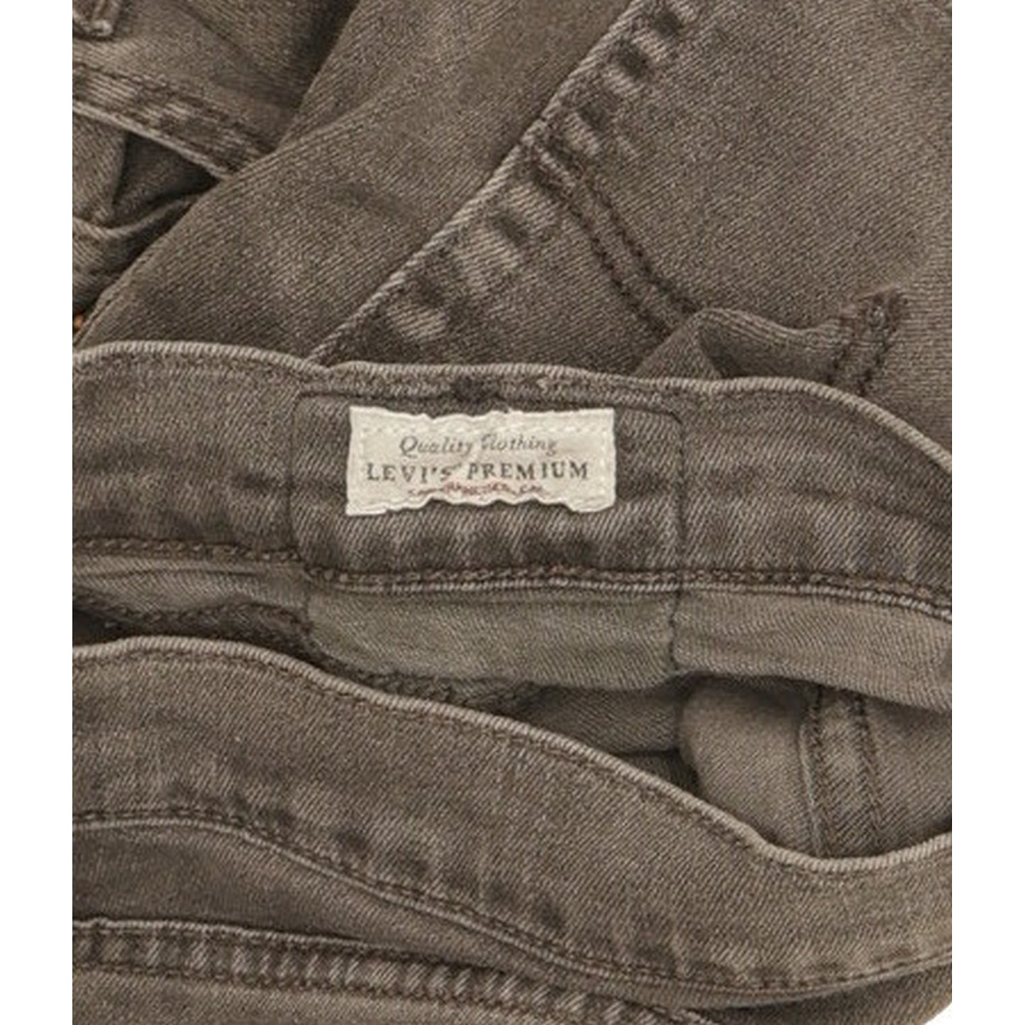 Levi's 511 Men Grey Straight Slim Stretch Jeans W36 L31