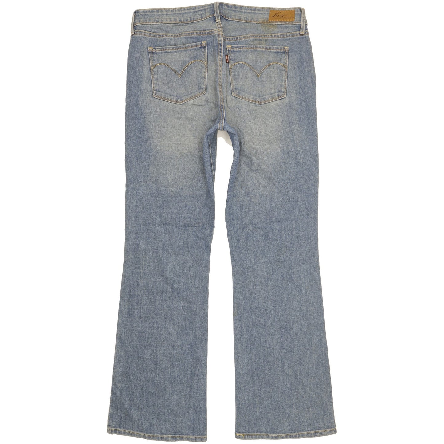 Levi's Slight Curve Men Blue Bootcut Classic Stretch Jeans W32 L32