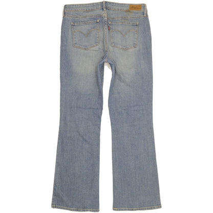 Levi's Slight Curve Men Blue Bootcut Classic Stretch Jeans W32 L32