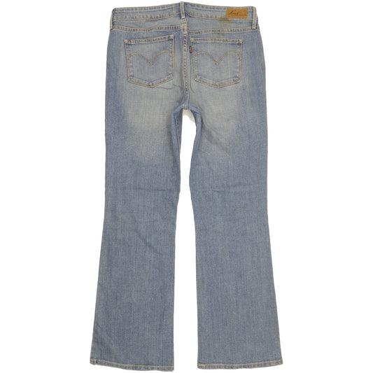 Levi's Slight Curve Men Blue Bootcut Classic Stretch Jeans W32 L32