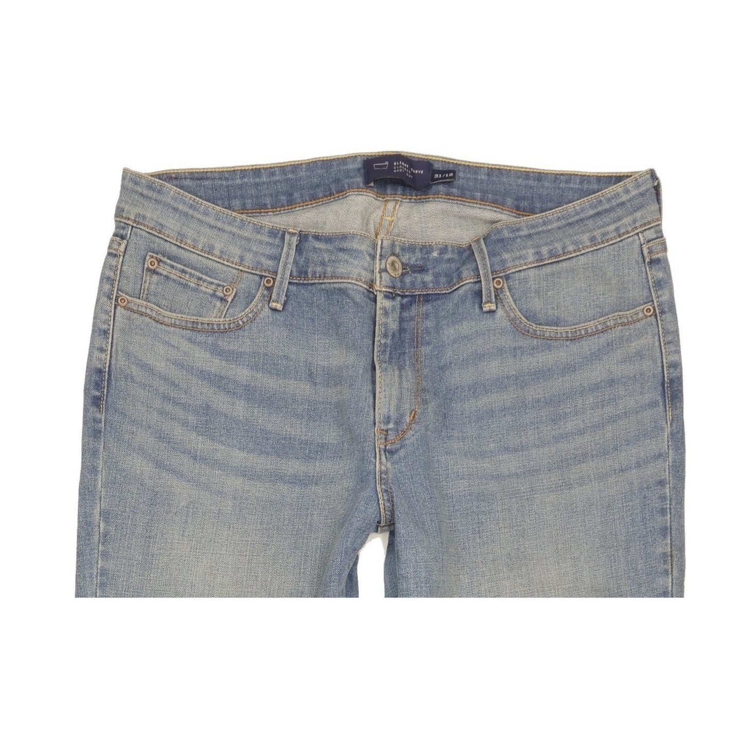 Levi's Slight Curve Men Blue Bootcut Classic Stretch Jeans W32 L32