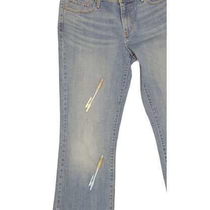 Levi's Slight Curve Men Blue Bootcut Classic Stretch Jeans W32 L32