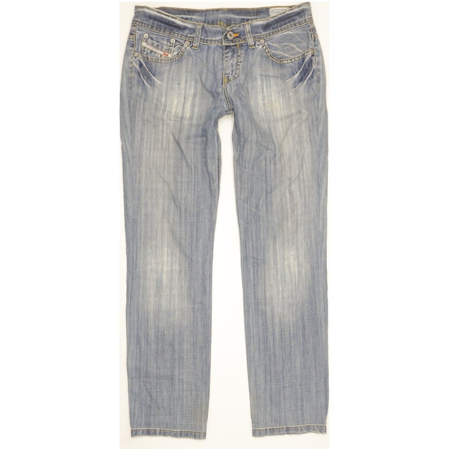Diesel Bebel Women Blue Straight Slim Jeans W29 L29