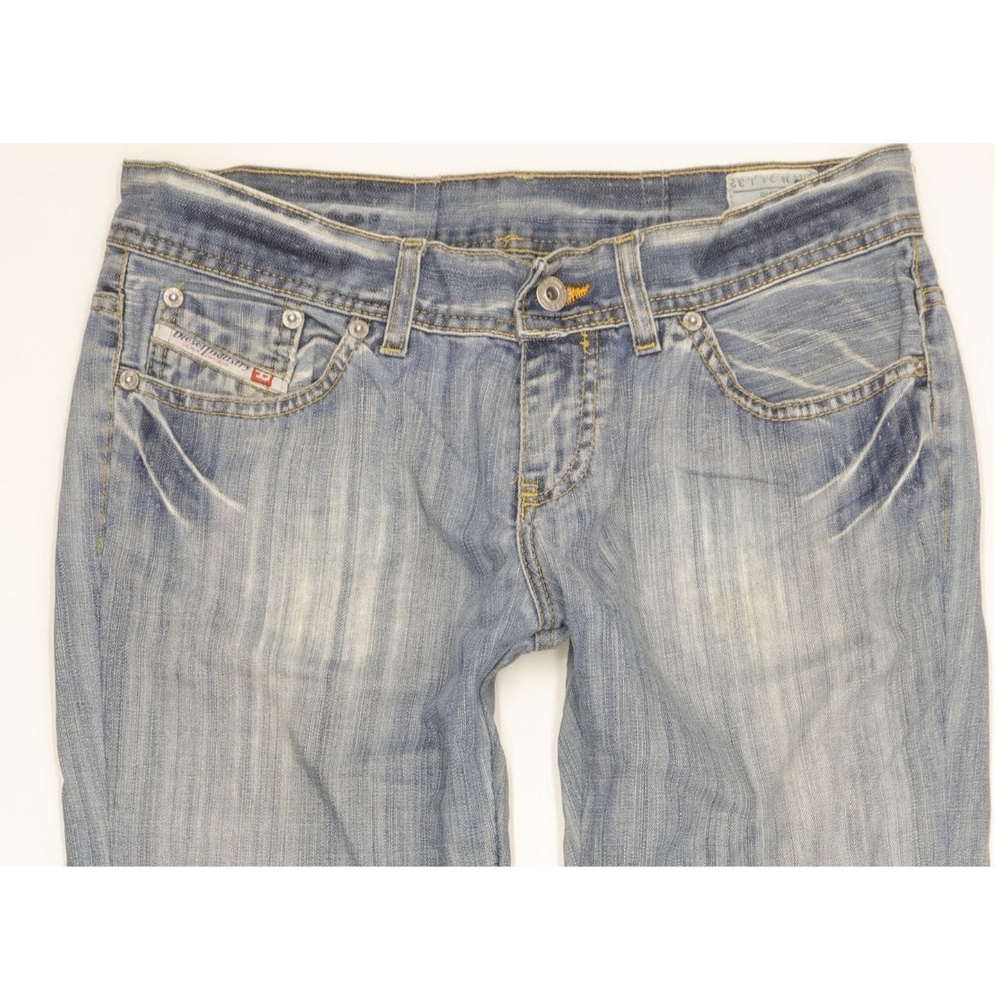 Diesel Bebel Women Blue Straight Slim Jeans W29 L29