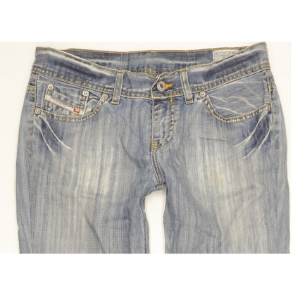 Diesel Bebel Women Blue Straight Slim Jeans W29 L29