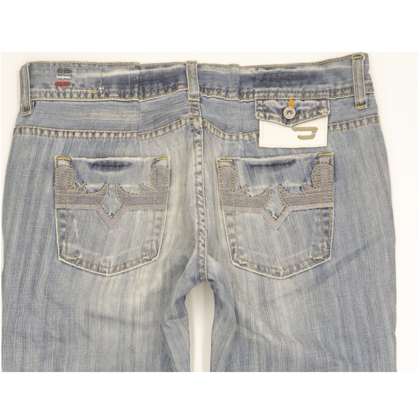 Diesel Bebel Women Blue Straight Slim Jeans W29 L29