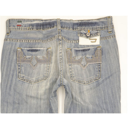 Diesel Bebel Women Blue Straight Slim Jeans W29 L29