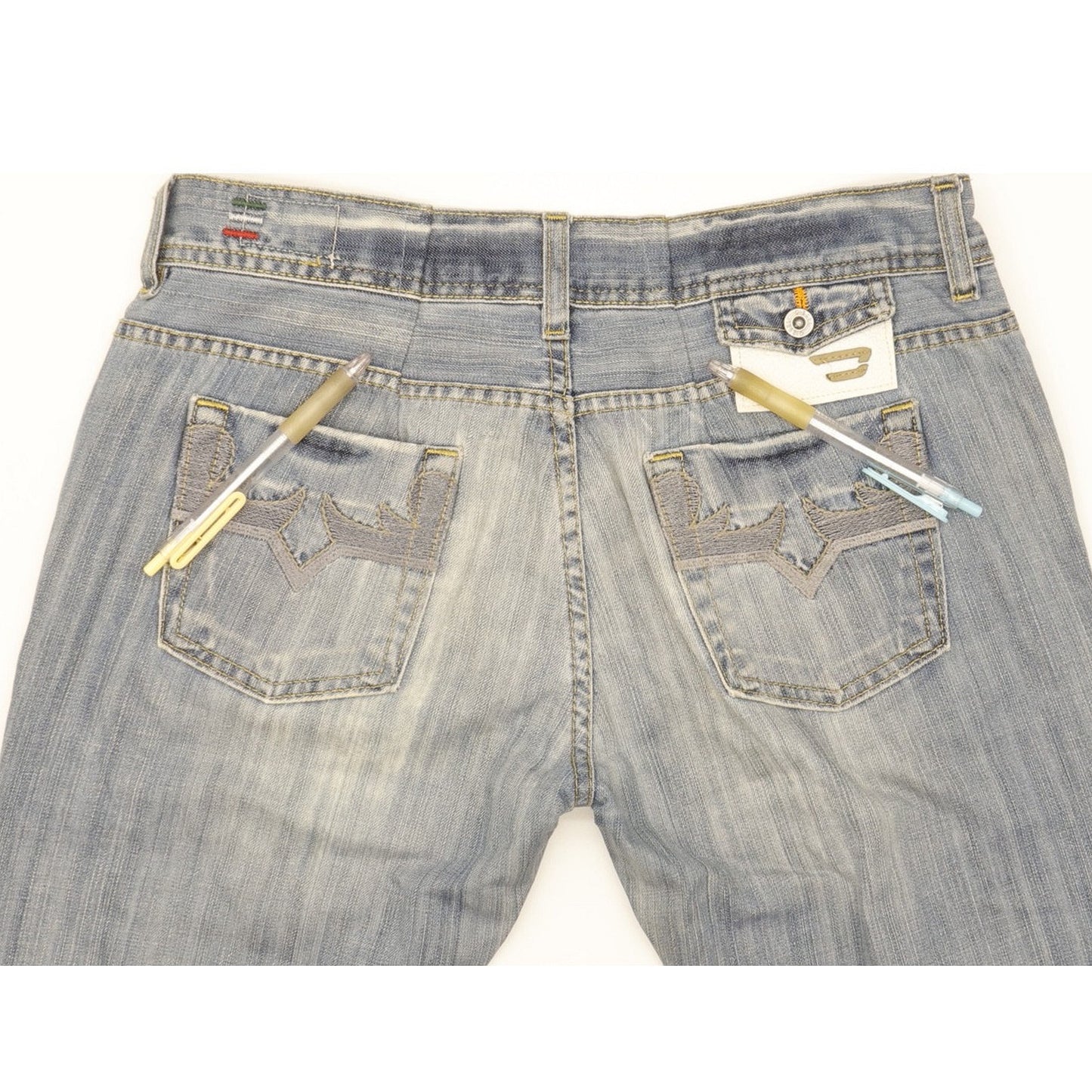 Diesel Bebel Women Blue Straight Slim Jeans W29 L29