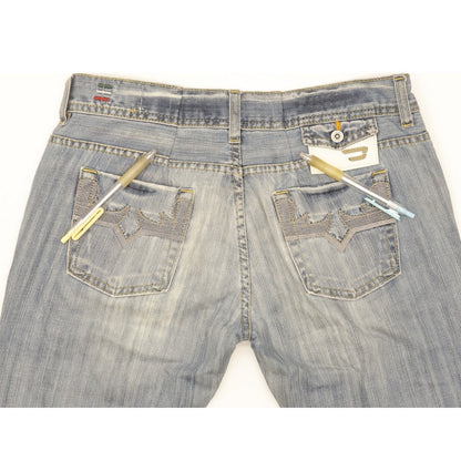 Diesel Bebel Women Blue Straight Slim Jeans W29 L29