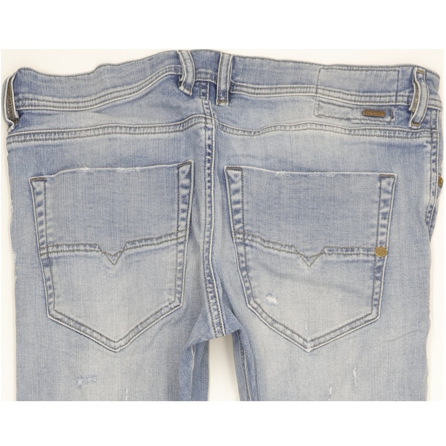 Diesel Tepphar Men Blue Tapered Slim Stretch Jeans W33 L31