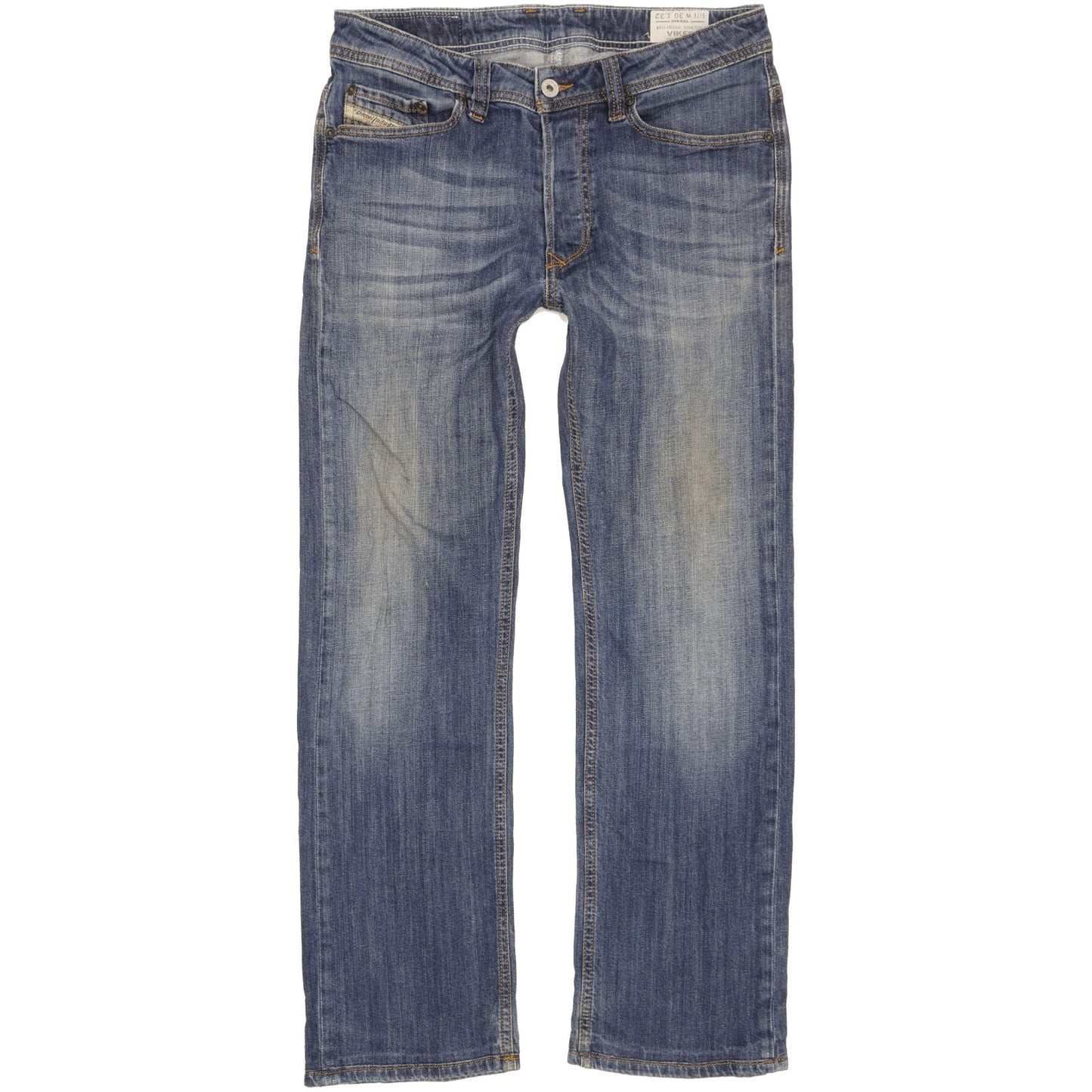 Diesel Viker Men Blue Straight Regular Stretch Jeans W30 L29