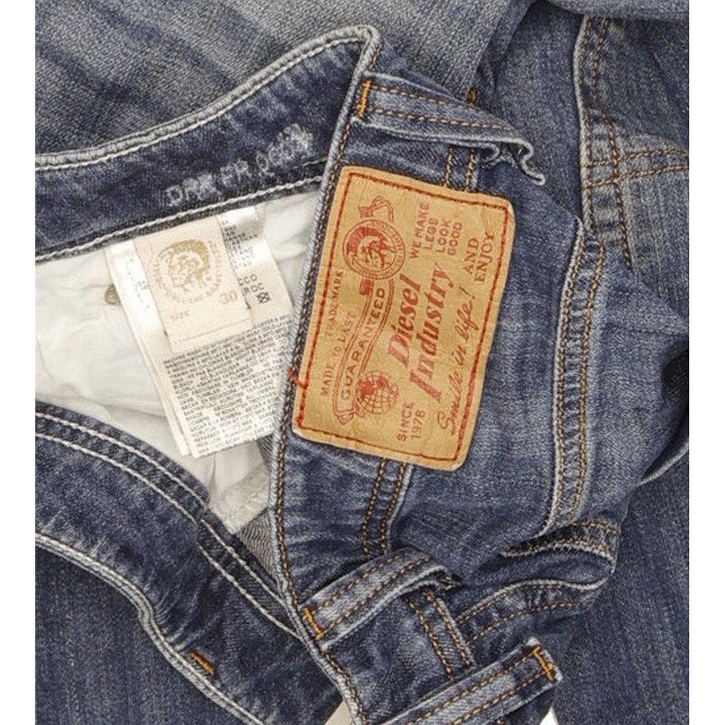 Diesel Viker Men Blue Straight Regular Stretch Jeans W30 L29