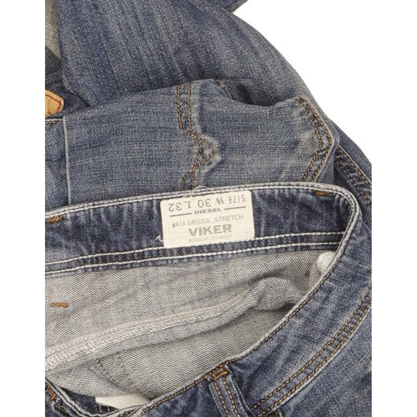 Diesel Viker Men Blue Straight Regular Stretch Jeans W30 L29