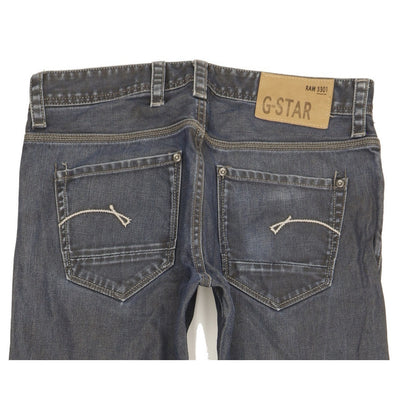 G-Star Porter Men Blue Straight Regular Jeans W31 L31