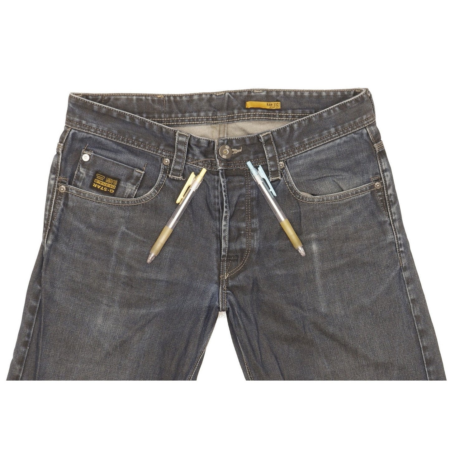 G-Star Porter Men Blue Straight Regular Jeans W31 L31