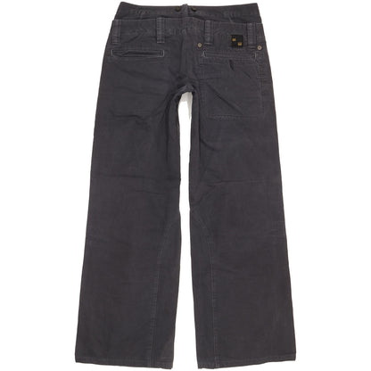 G-Star Dexter Women Navy Wide-Leg Slim Jeans W28 L31