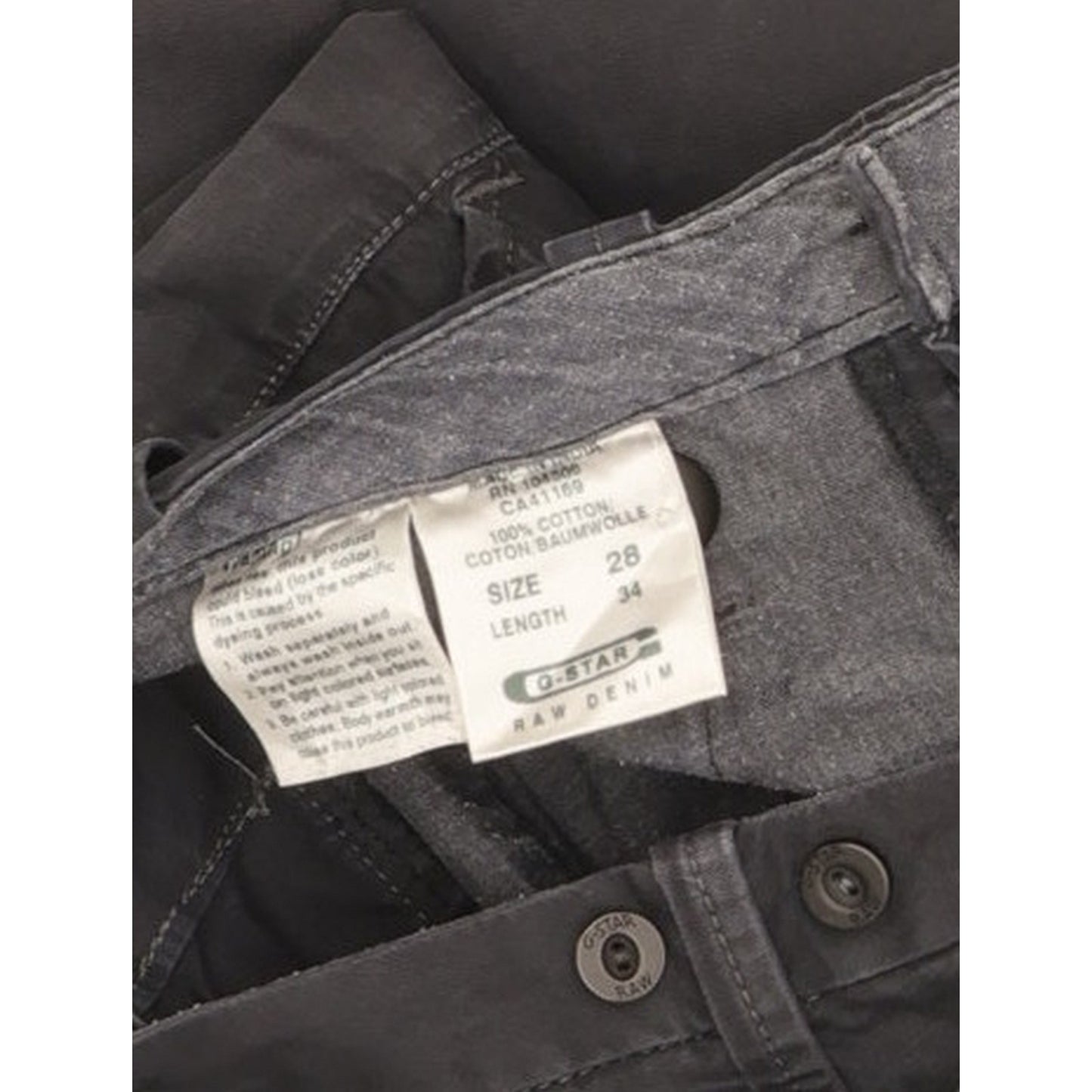 G-Star Dexter Women Navy Wide-Leg Slim Jeans W28 L31