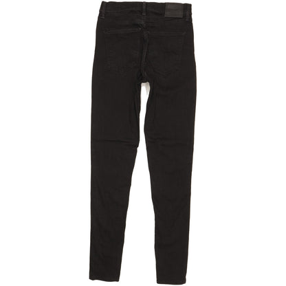 Levi's Mile Black Skinny Slim Stretch Jeans High Waisted W28 L31