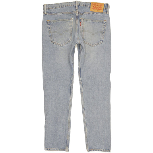 Levi's 512 Men Blue Tapered Slim Stretch Jeans W32 L28