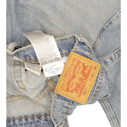 Levi's 512 Men Blue Tapered Slim Stretch Jeans W32 L28