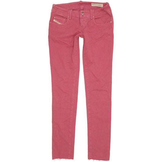 Diesel Grupee Women Purple Skinny Slim Stretch Jeans W27 L32