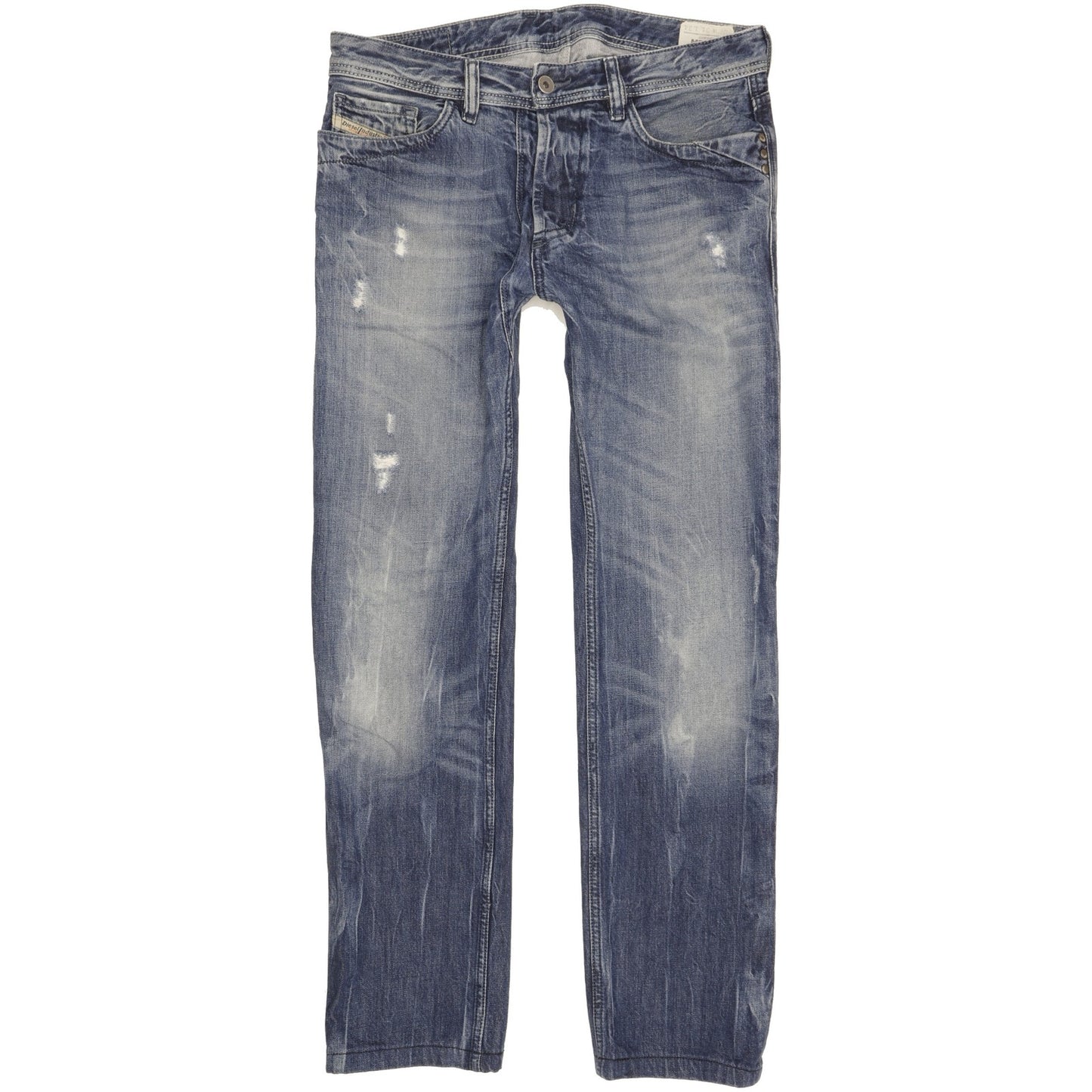 Diesel Mennit Men Blue Straight Regular Jeans W31 L30