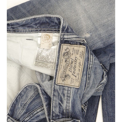 Diesel Mennit Men Blue Straight Regular Jeans W31 L30