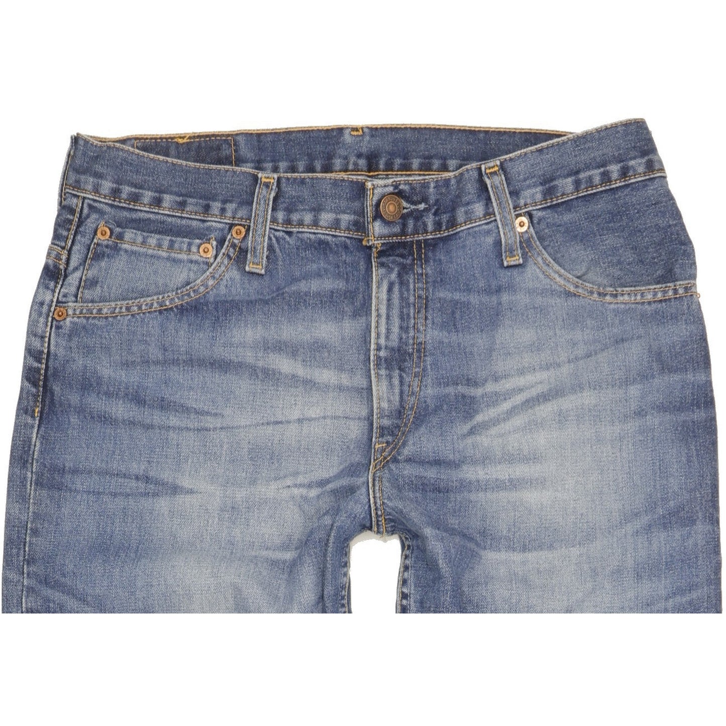 Levi's 507 Men Blue Bootcut Regular Jeans W33 L35