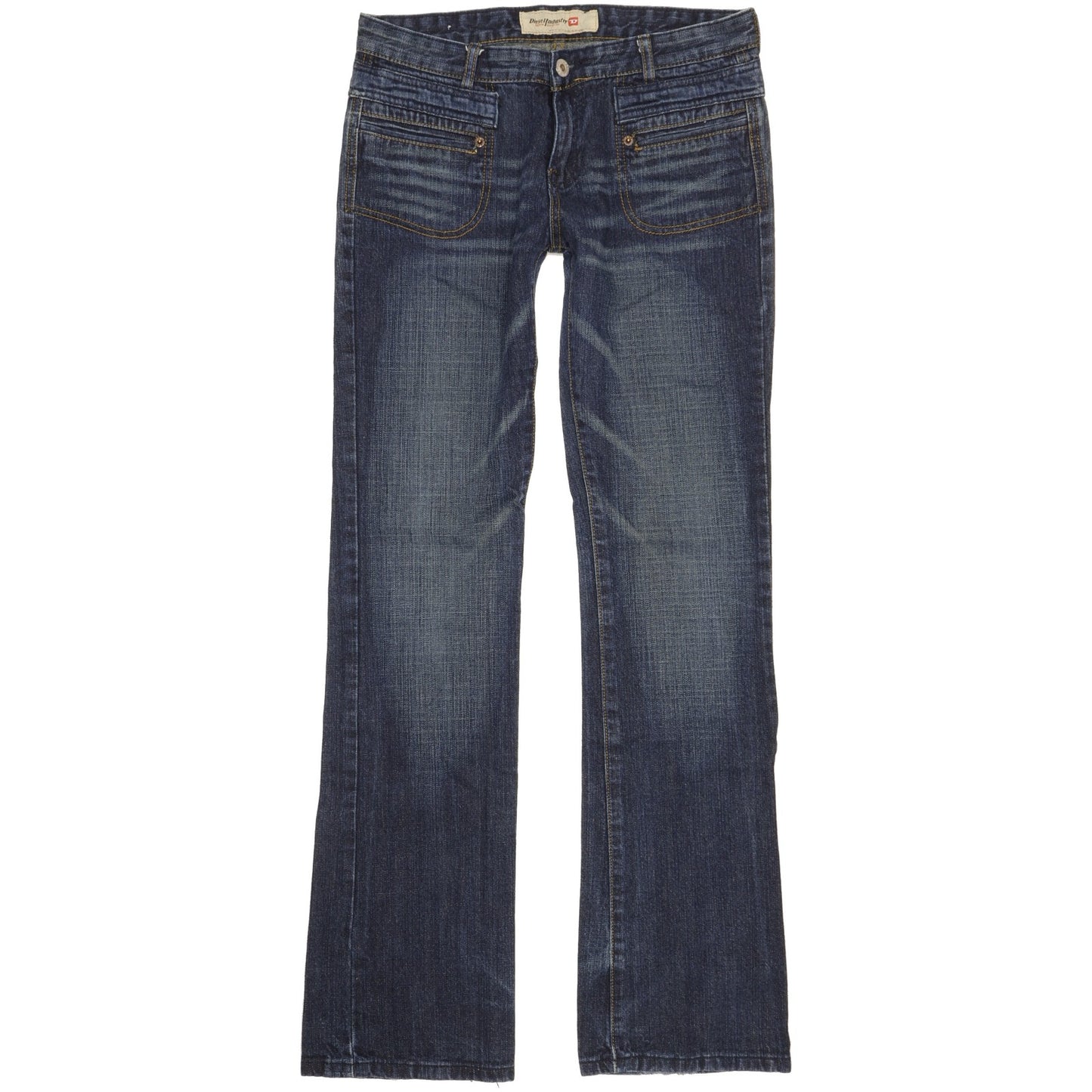 Diesel Zink Women Blue Bootcut Slim Stretch Jeans W29 L33