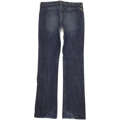 Diesel Zink Women Blue Bootcut Slim Stretch Jeans W29 L33