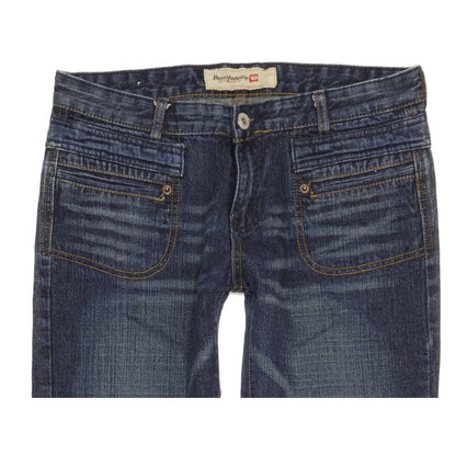 Diesel Zink Women Blue Bootcut Slim Stretch Jeans W29 L33