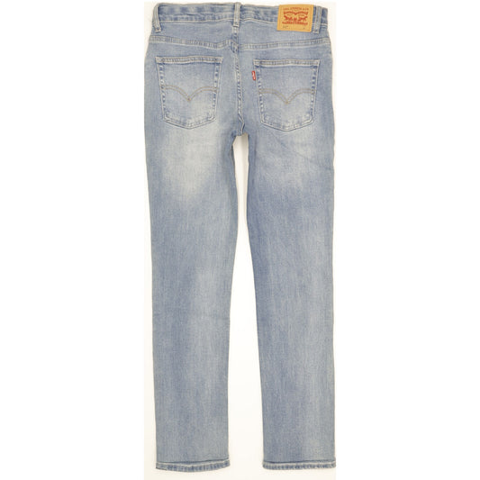 Levi's 512 Kids Blue Tapered Slim Stretch Jeans W28 L29