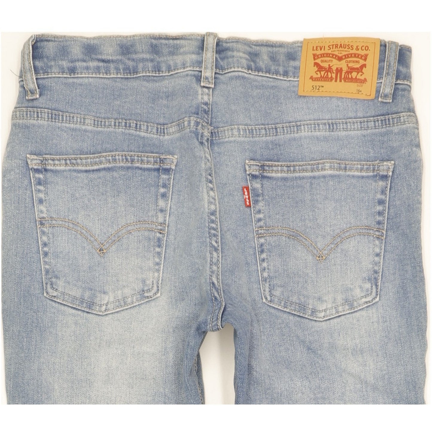 Levi's 512 Kids Blue Tapered Slim Stretch Jeans W28 L29