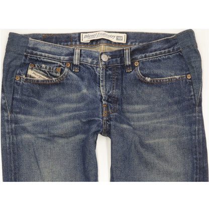 Diesel Zerox Men Blue Straight Slim Jeans W33 L34