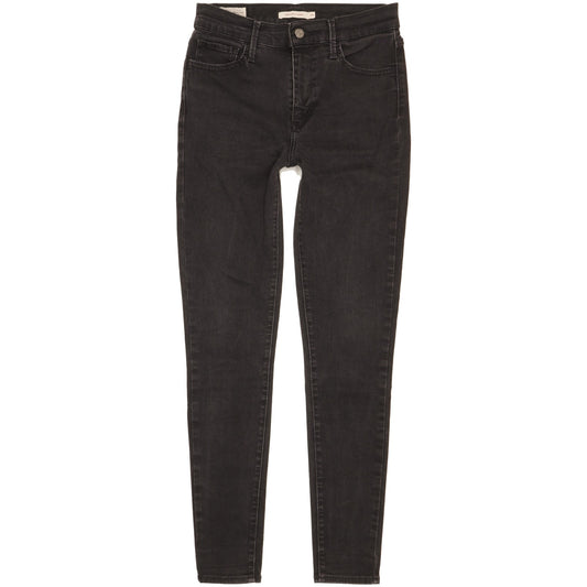 Levi's 720 Women Black Skinny Slim Stretch Jeans W29 L29