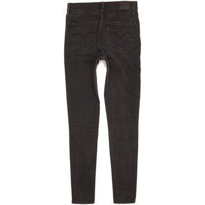 Levi's 720 Women Black Skinny Slim Stretch Jeans W29 L29