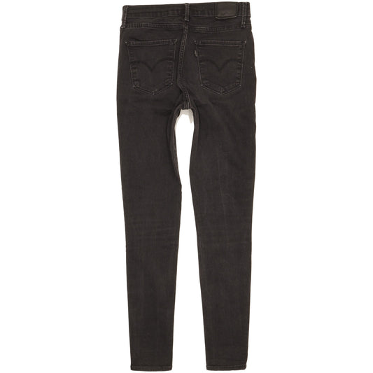 Levi's 720 Women Black Skinny Slim Stretch Jeans W29 L29