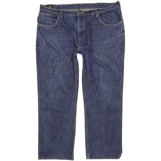 Lee Brooklyn Men Blue Straight Regular Jeans W42 L28