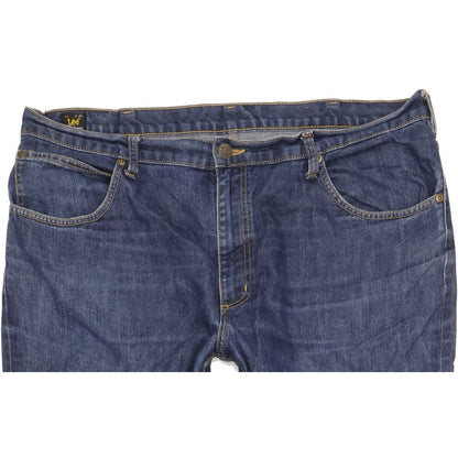 Lee Brooklyn Men Blue Straight Regular Jeans W42 L28