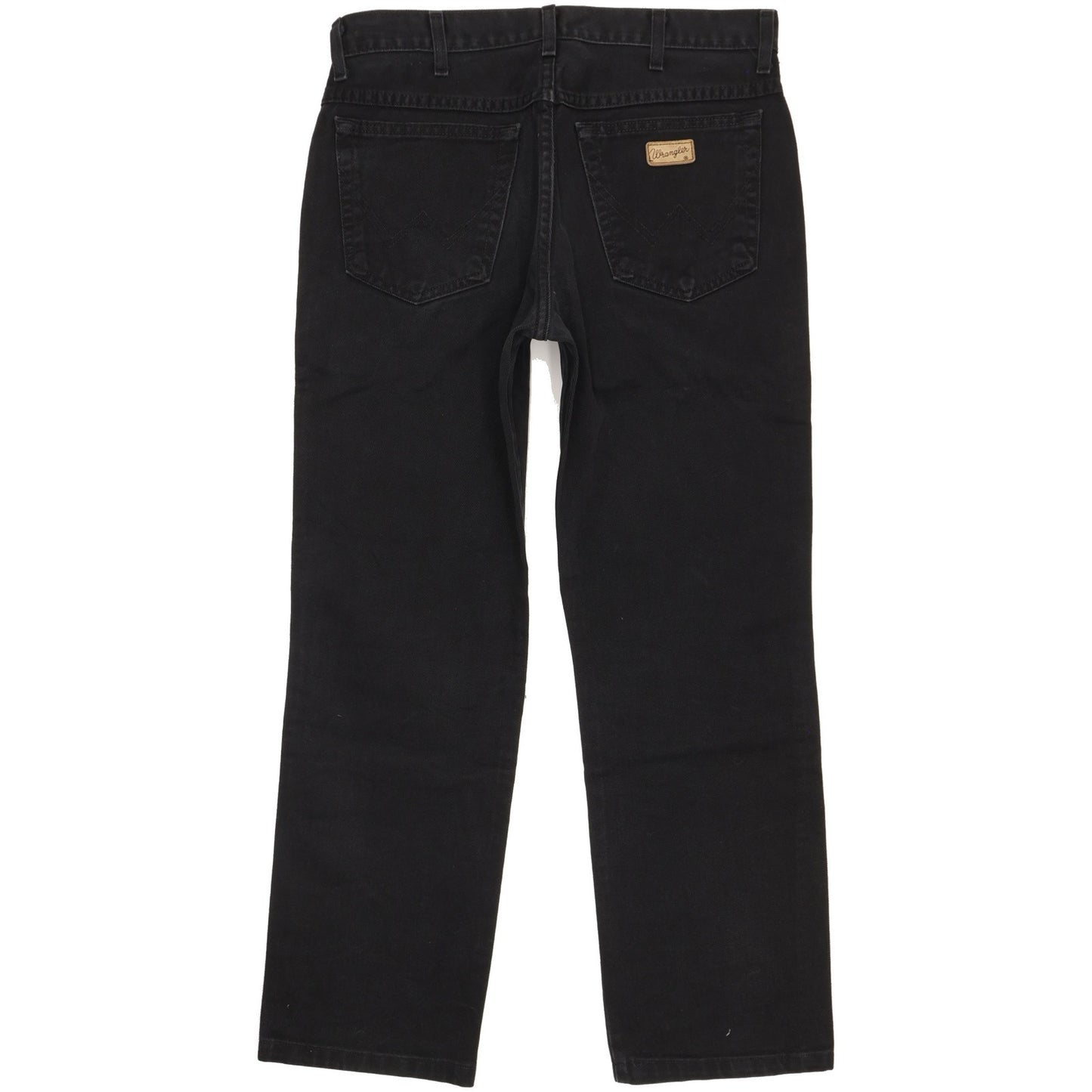 Wrangler Texas Men Black Straight Regular Jeans W33 L29