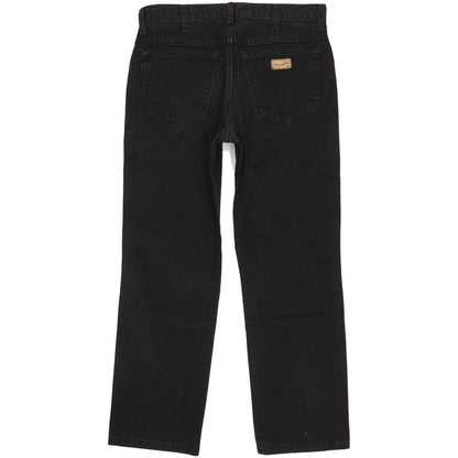 Wrangler Texas Men Black Straight Regular Jeans W33 L29