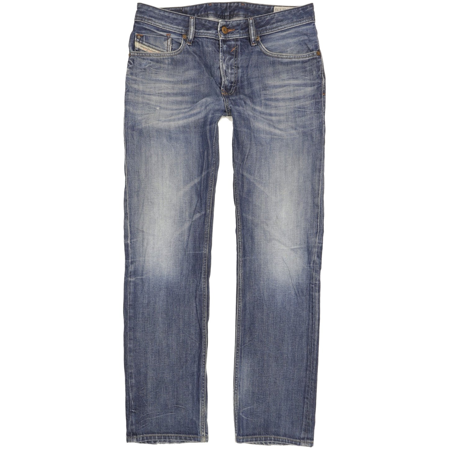 Diesel Waykee Men Blue Straight Regular Jeans W31 L31