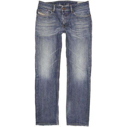 Diesel Waykee Men Blue Straight Regular Jeans W31 L31