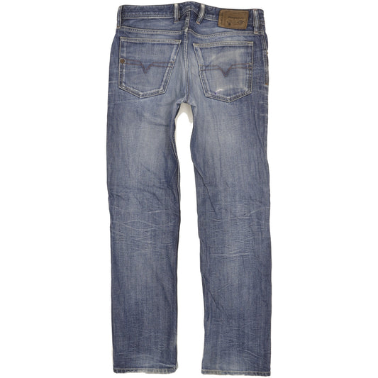Diesel Waykee Men Blue Straight Regular Jeans W31 L31