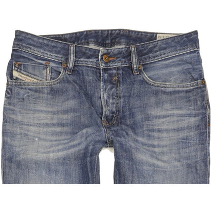 Diesel Waykee Men Blue Straight Regular Jeans W31 L31