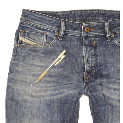 Diesel Waykee Men Blue Straight Regular Jeans W31 L31